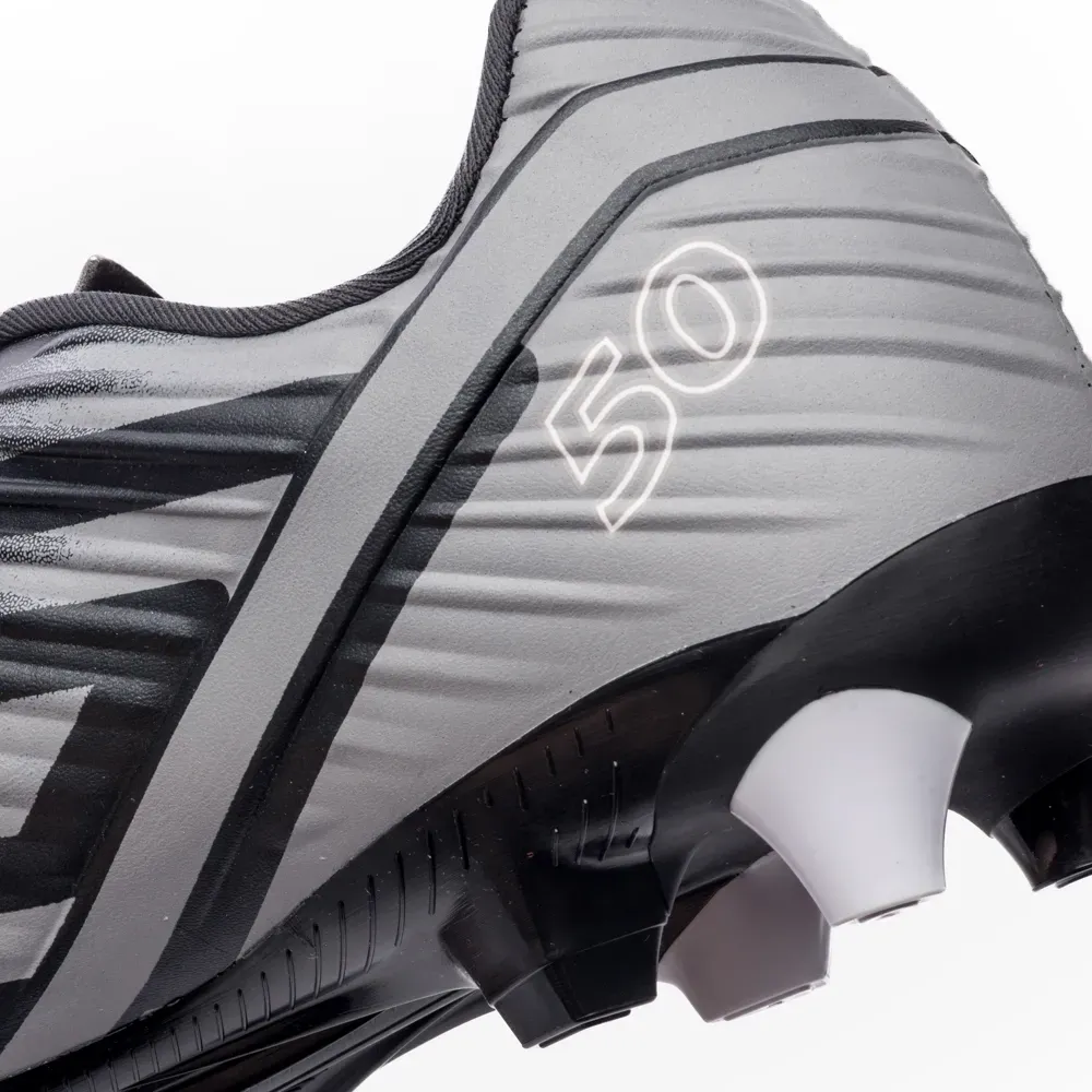 Umbro Chuteira FIFTY V U03FB00166-182 PretoCinzaBranco Sint -8-